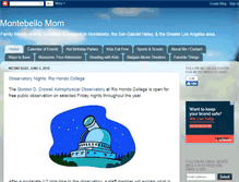 Tablet Screenshot of montebellomom.com
